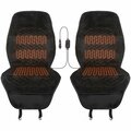 Stalwart 12V Heated Seat Covers for Cars, 2PK 75-CAR2007